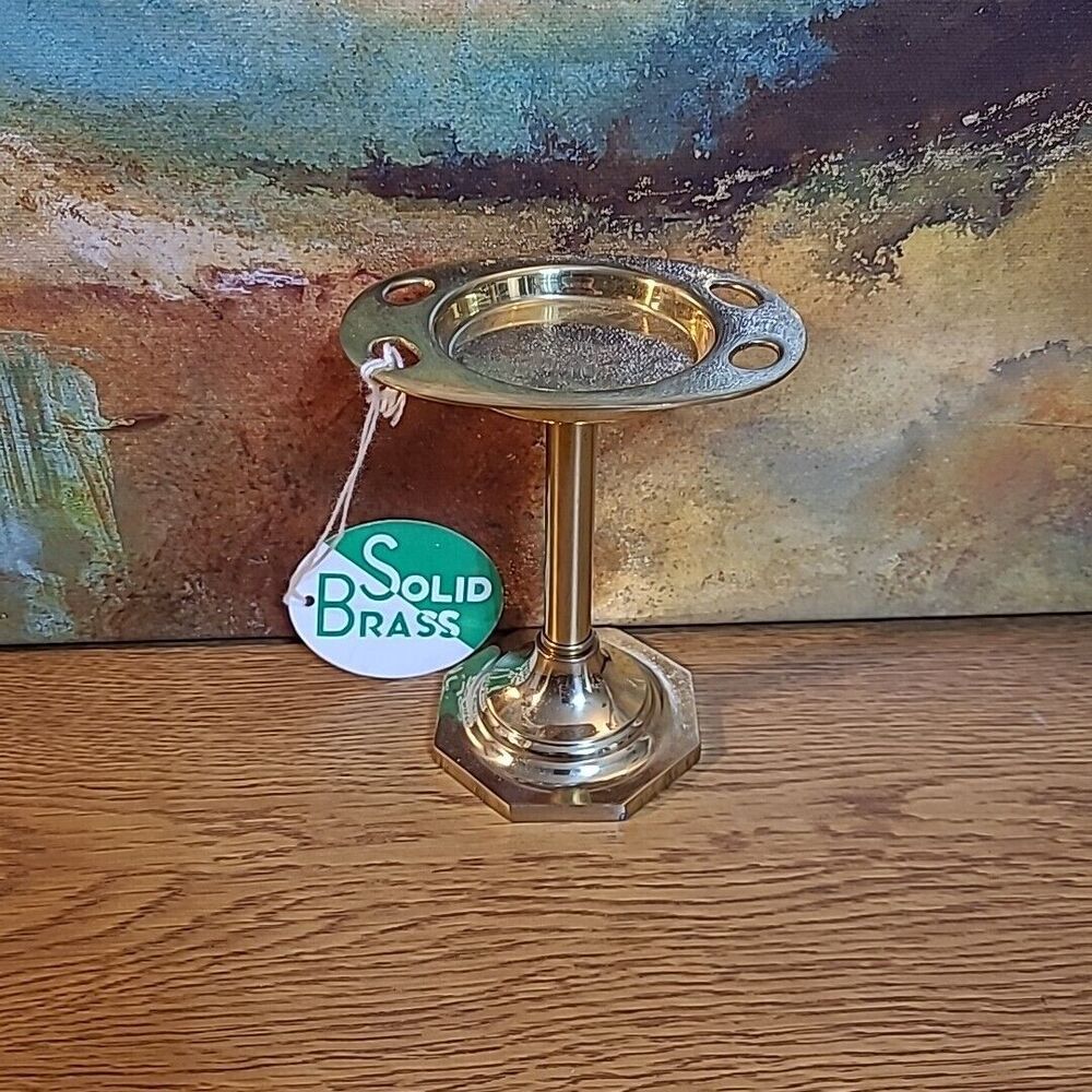 Allied Brass Vanity Top Tumbler Toothbrush Holder Polished Brass